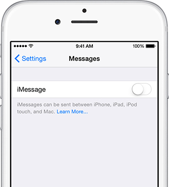 Deregister iMessage