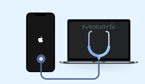 Fix iPhone stuck on the Apple logo with Mobitrix Perfix