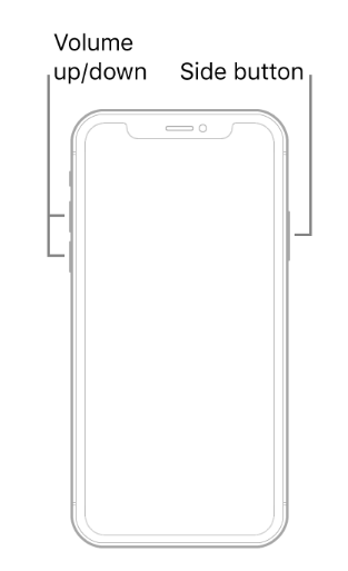 Force Restart iPhone with Face ID series