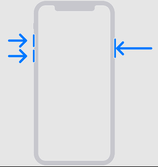 iPhone 11 enters recovery mode