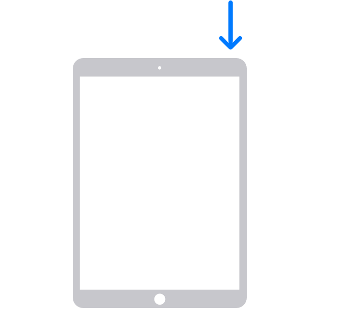 ipad home button force restart