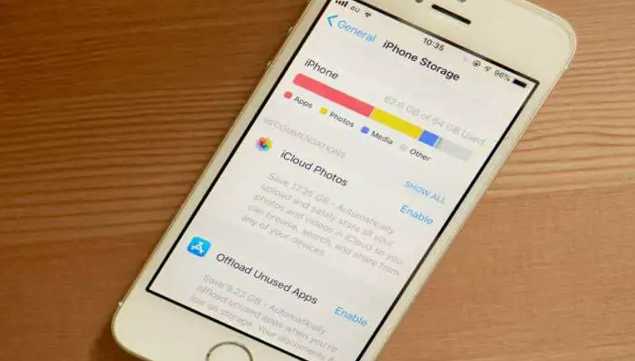 iphone 6 storage issues