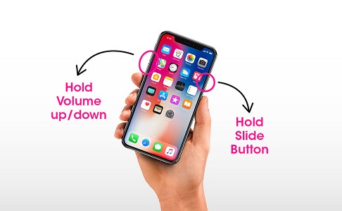 How to restart iPhone X, 11, 12 and later.