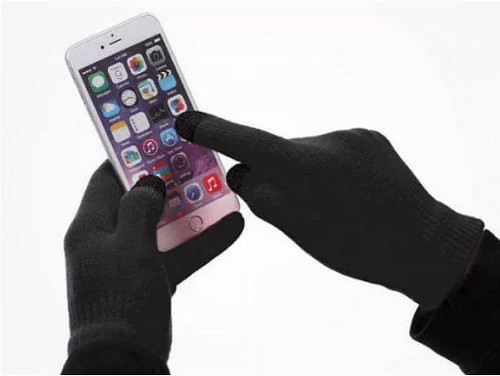 iphone touchscreen not responding stop wearing gloves