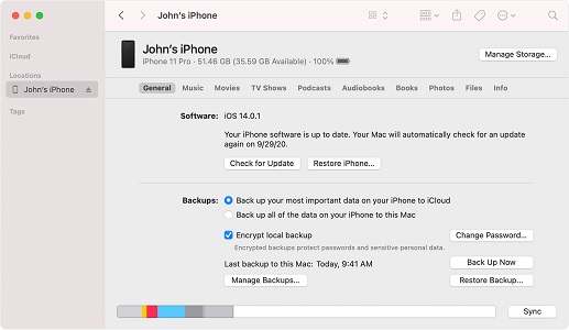 Restore your iPhone via iTunes.