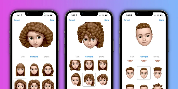 New memoji features in iOS 16