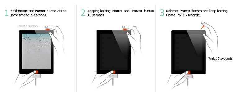 Put iPad into DFU Mode