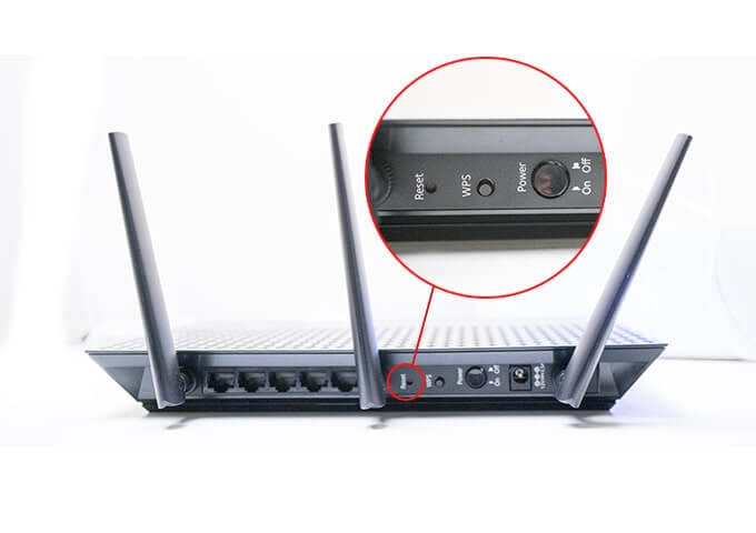 Restart your router