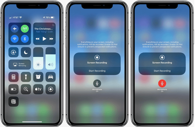 screen share iphone remote through a video call