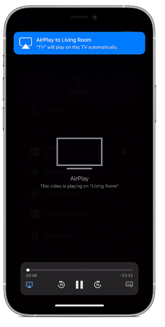 screen share iphone stream a video from your phone to tv 2