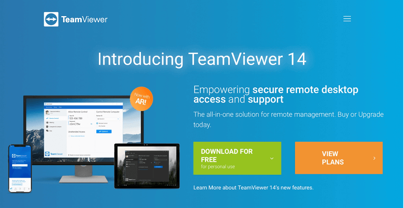screen share iphone teamviewer