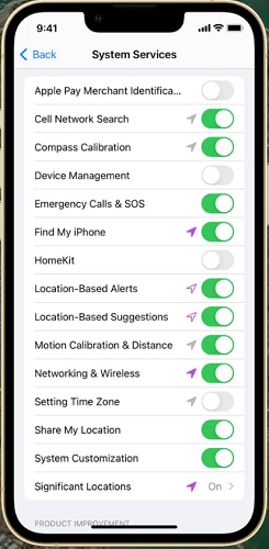 Turn off unnecessary System Services.