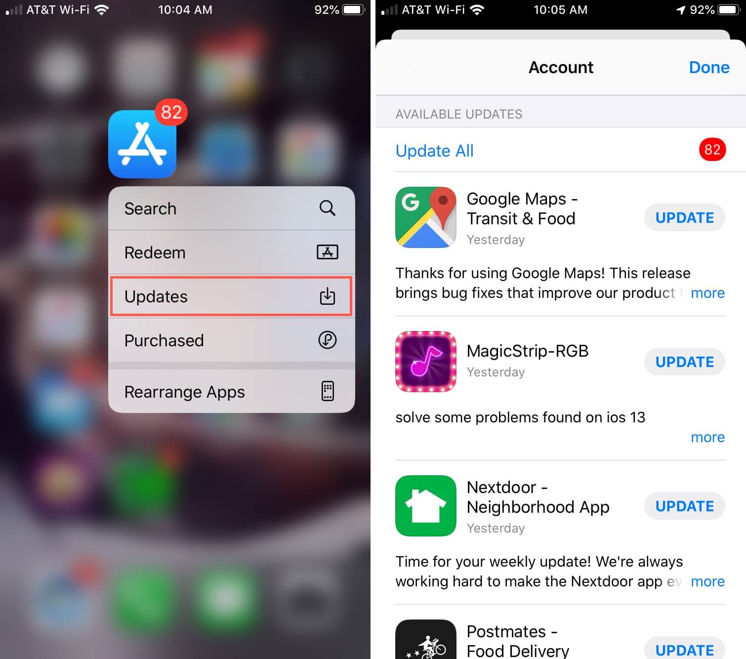 Update All iPhone Apps