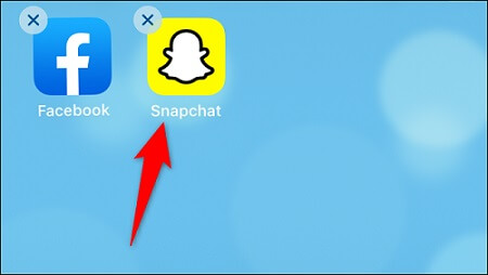 Moving an App to Another App