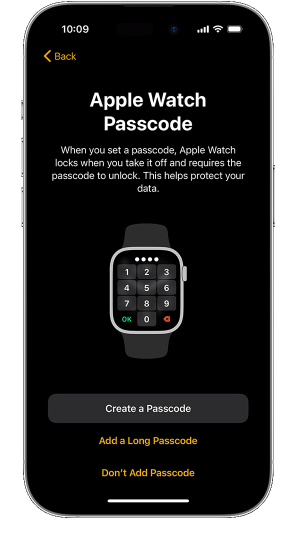 Create A Passcode