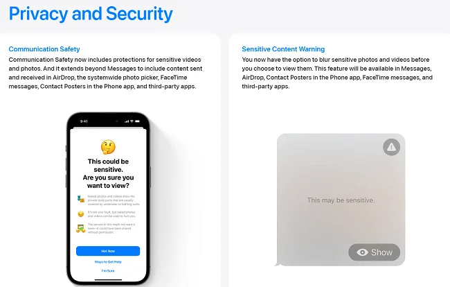 iOS 17 Enhanced Security and Privacy Features