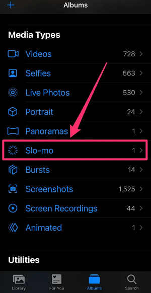 Choose  Slo-mo in  Albums
