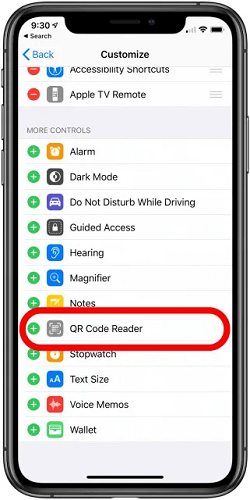 iPhone QR Code Reader