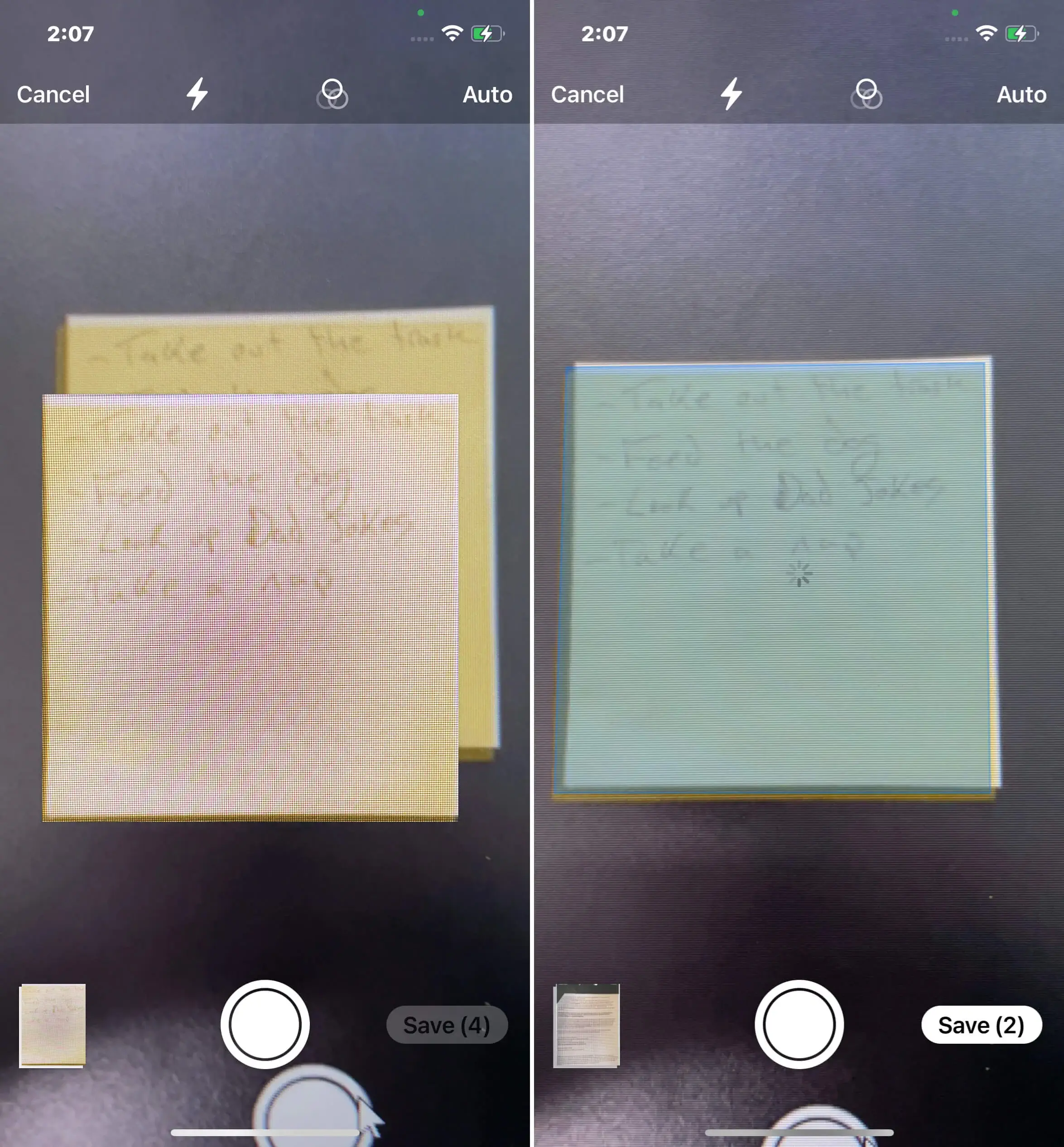 Steps to Make Adjustments on the Scanned Image