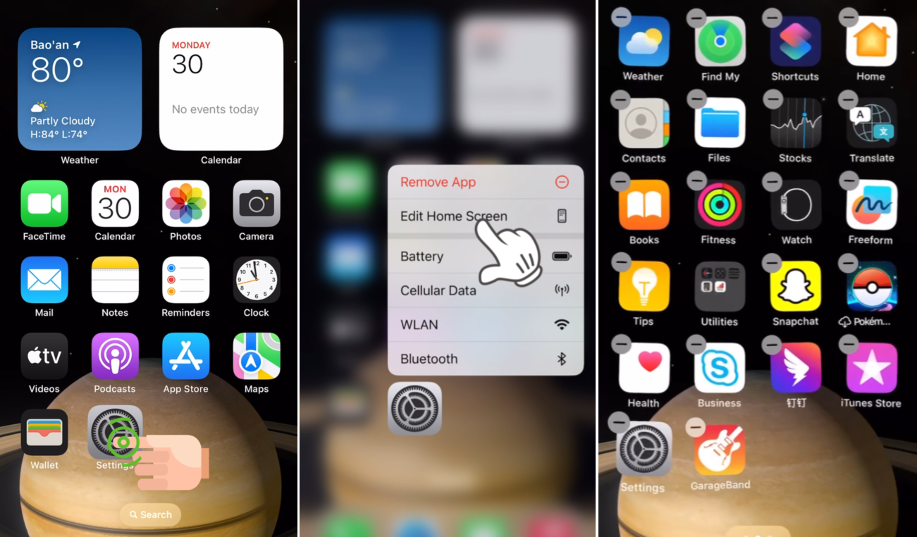 Rearrange Your App Icons