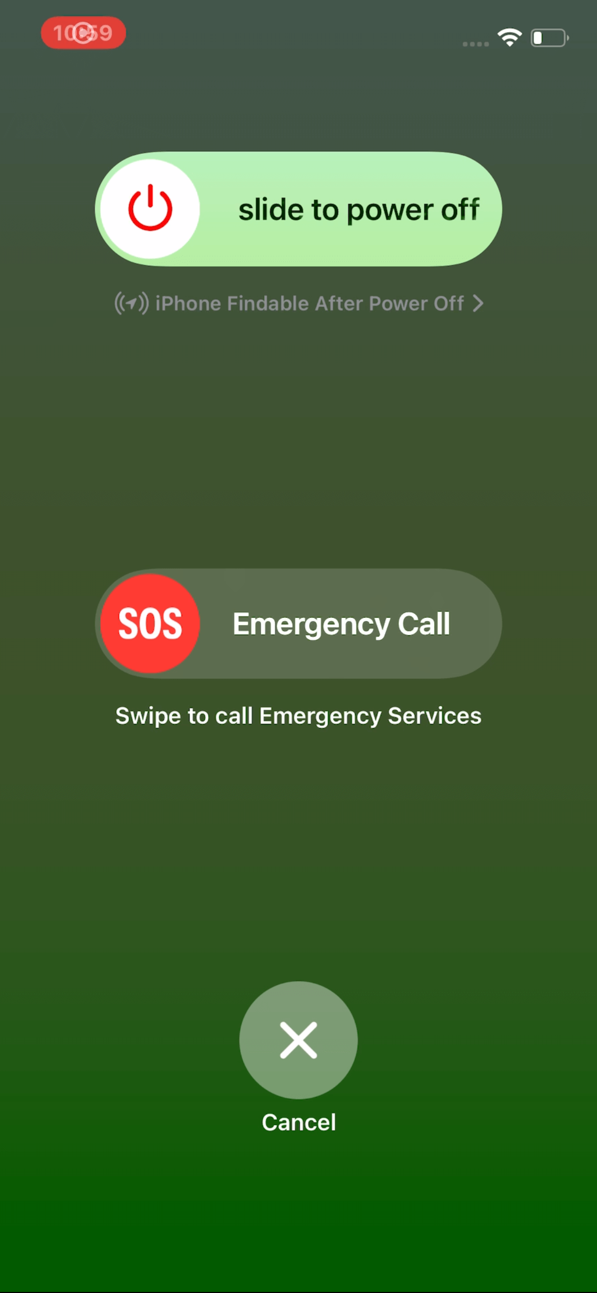Swipe the Power off Slider to Turn Off Your iPhone
