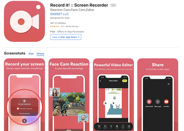Record It Screen Record App