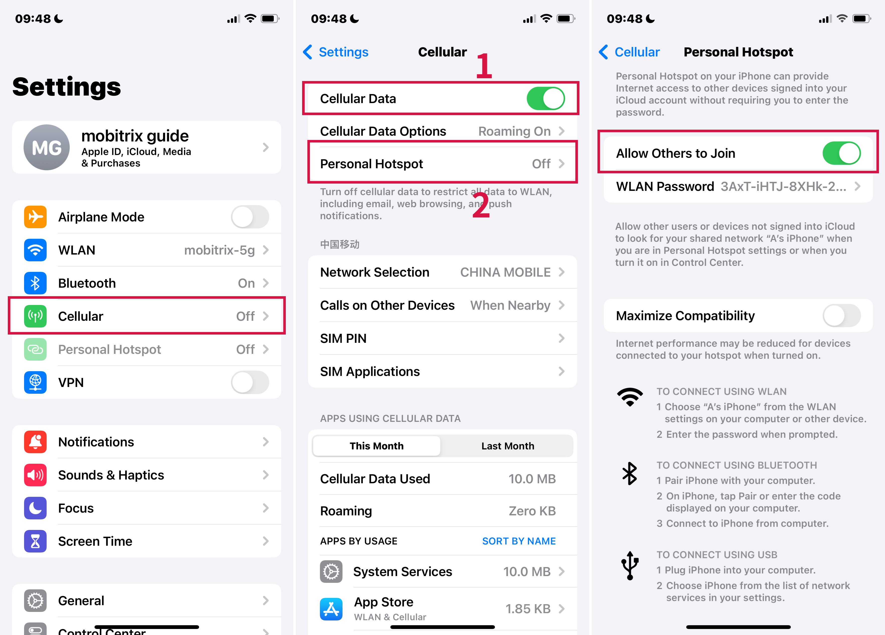 Steps-To-Using A Personal Hotspot On Iphone