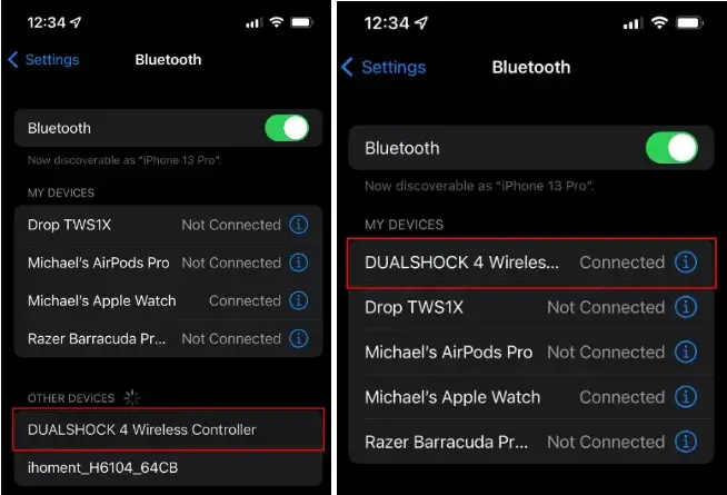 Pair Your PS4 Controller with Your iPhone