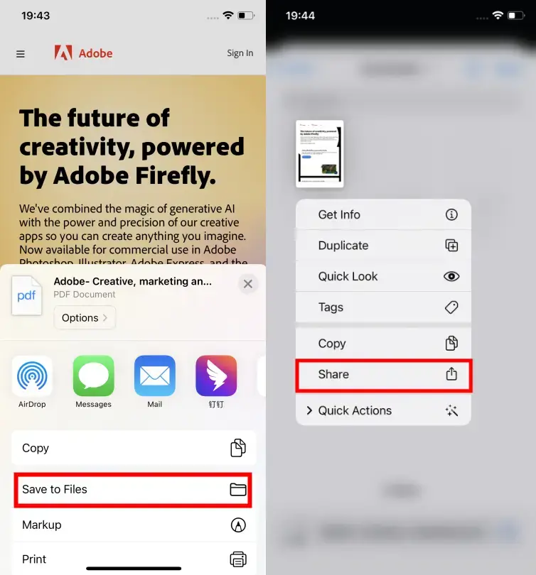 How to Save and Download a Webpage to PDF on iPhone