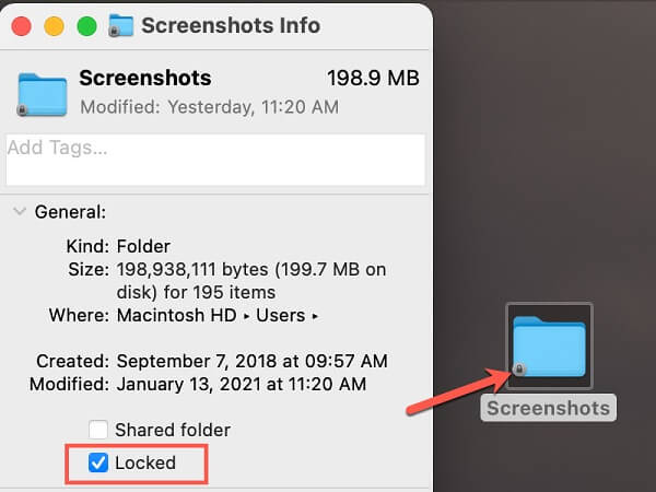 The File is Locked