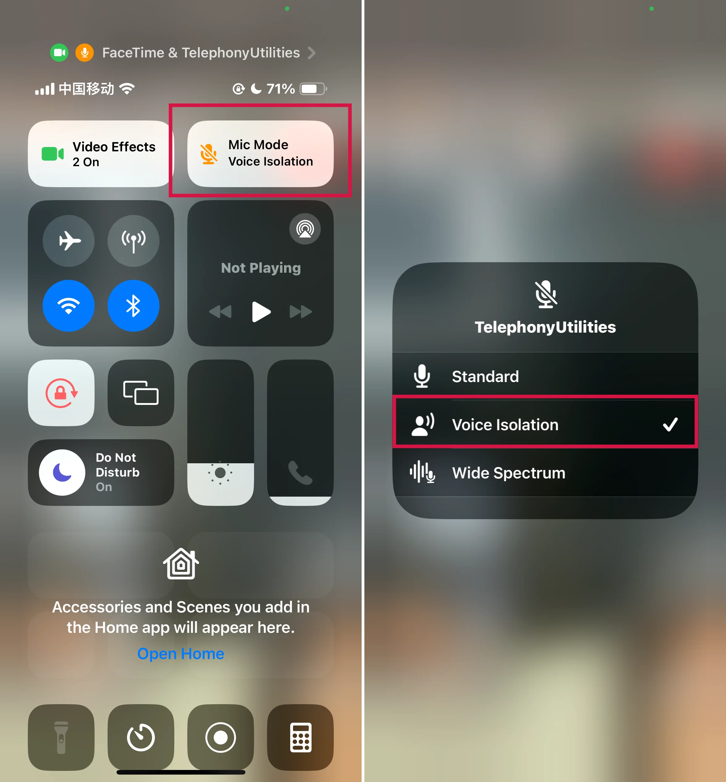 Use Voice Isolation on iPhone